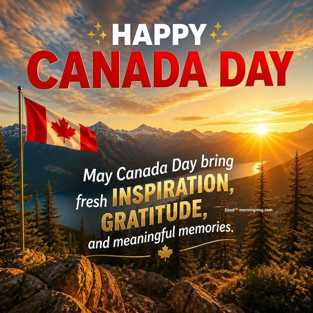 Wishes Beautiful Happy Canada Day