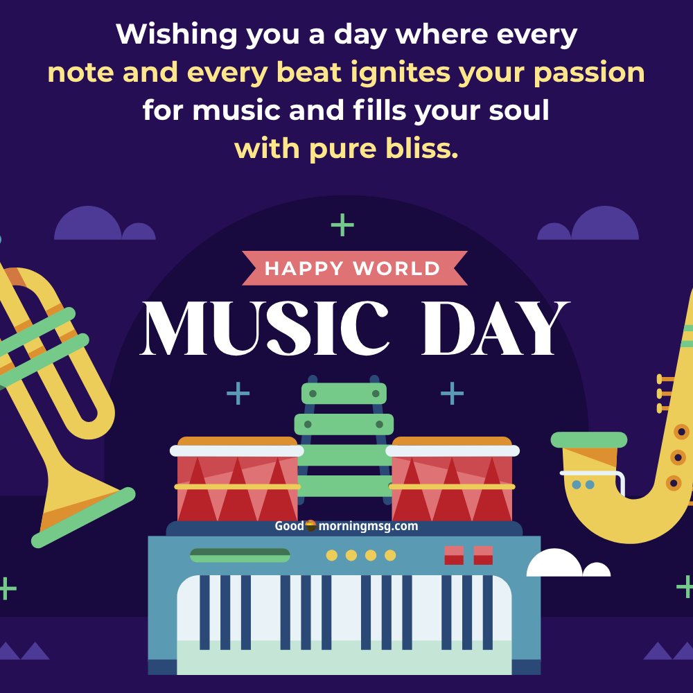 World Music Day 2025 India I Goodmorningmsg