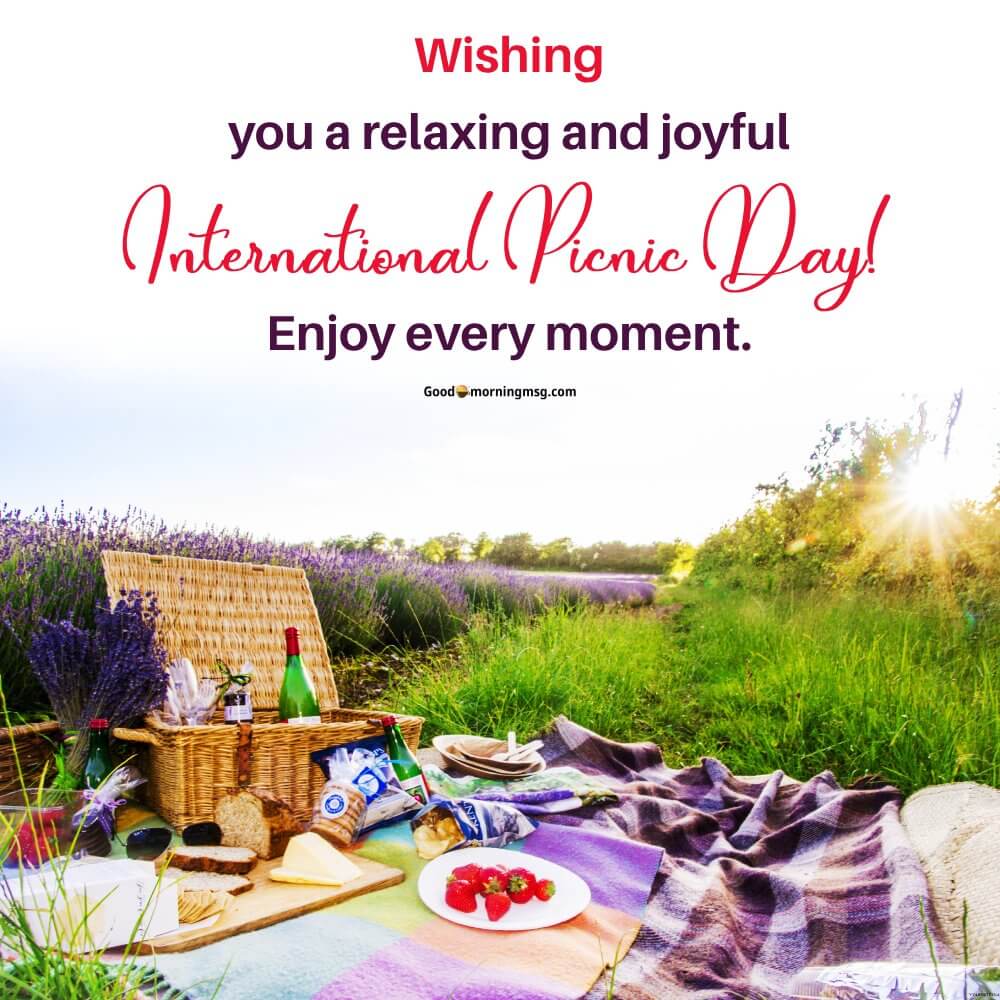 World Picnic Day I Goodmorningmsg