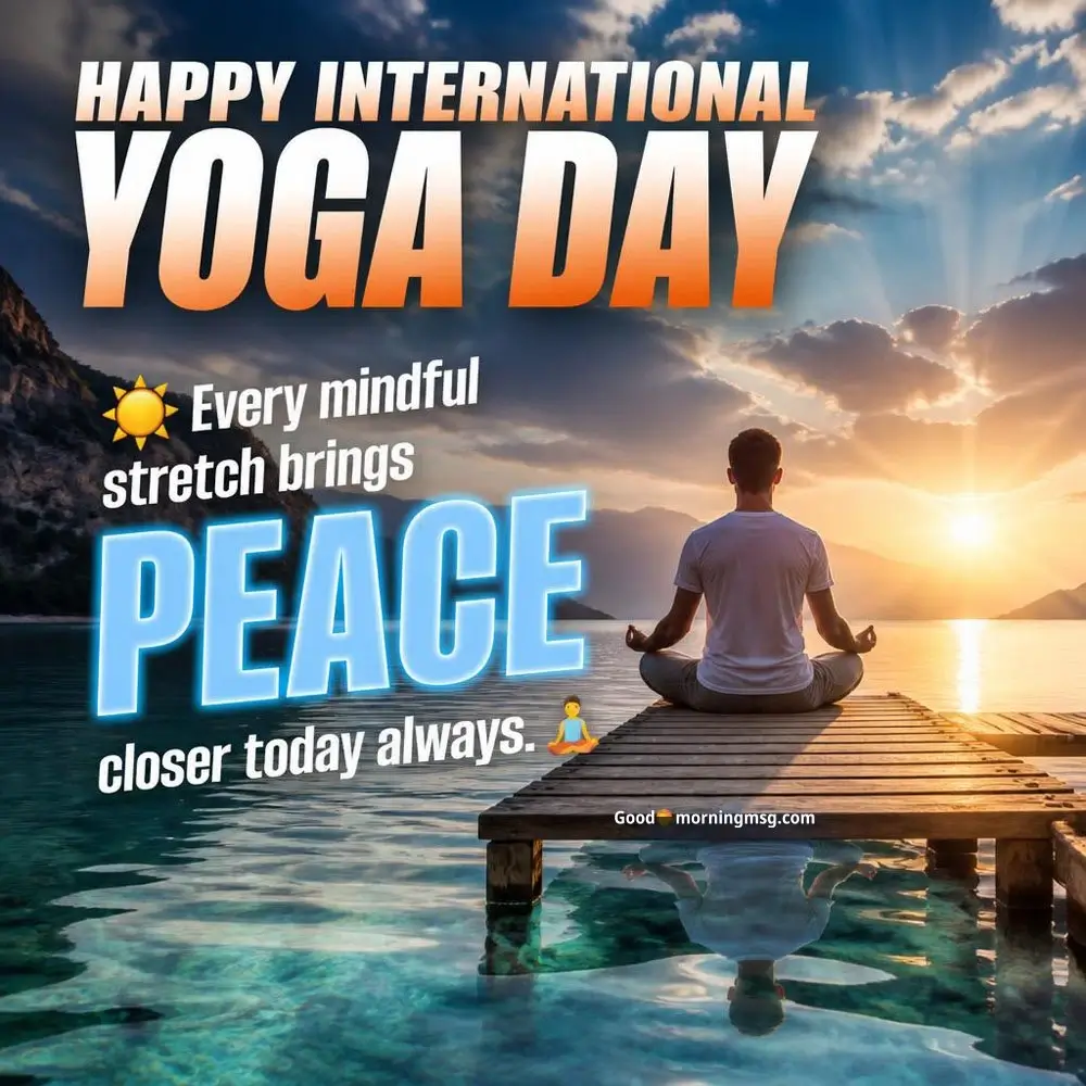 Yoga Day 2025 Wishes Images