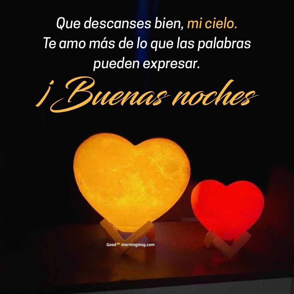 Imagen De Buenas Noches Amor