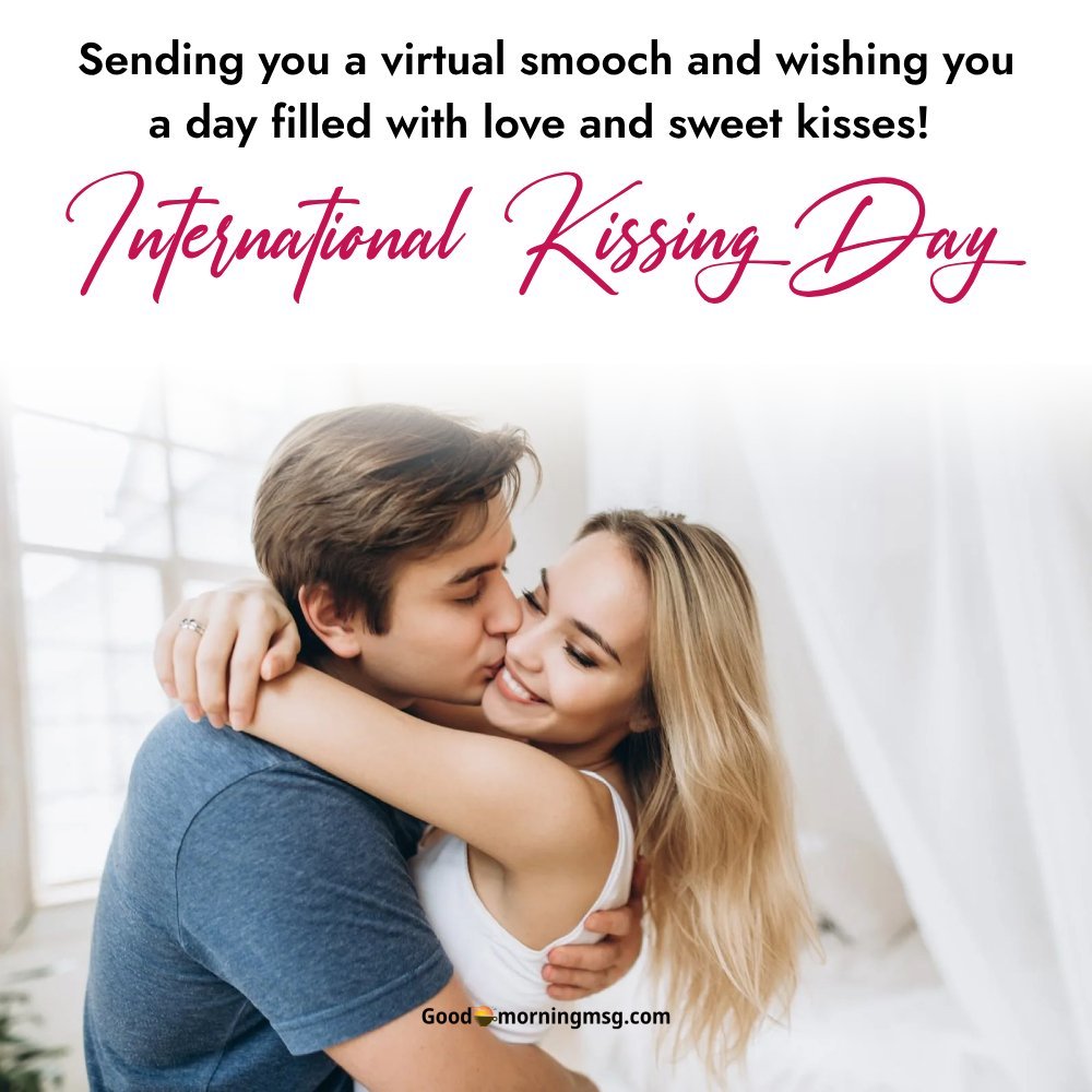 30+ Romantic Happy Kiss Day Wishes And Images