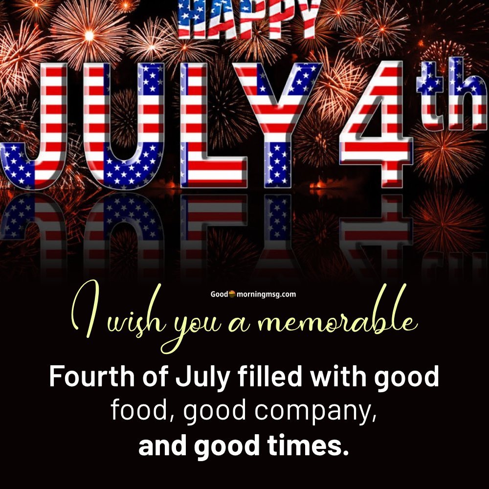 4th Of July Independence Day Images I Goodmorningmsg