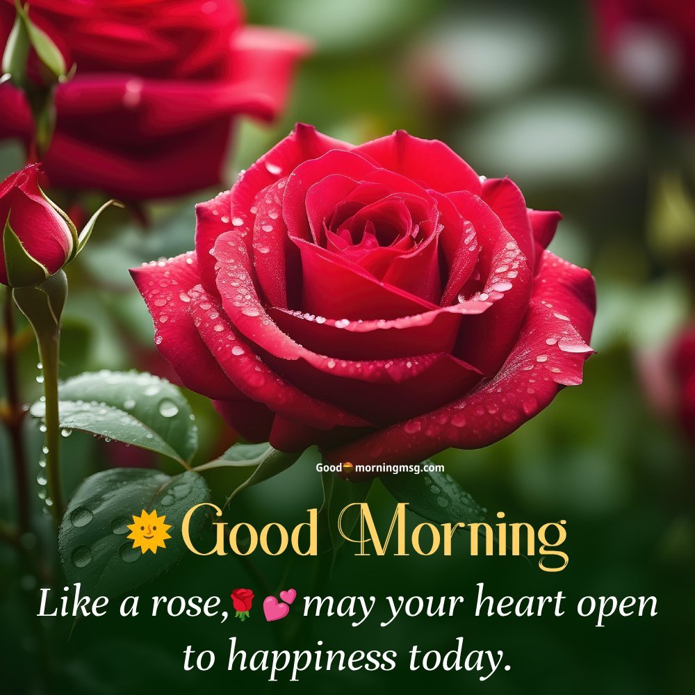 Beautiful Good Morning Roses I Goodmorningmsg