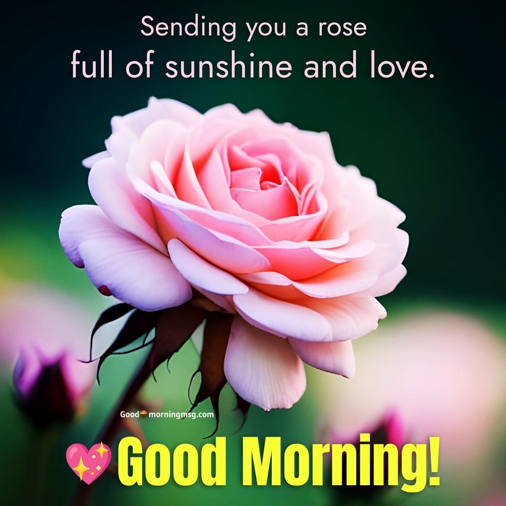 Good Morning Rose Love I Goodmorningmsg