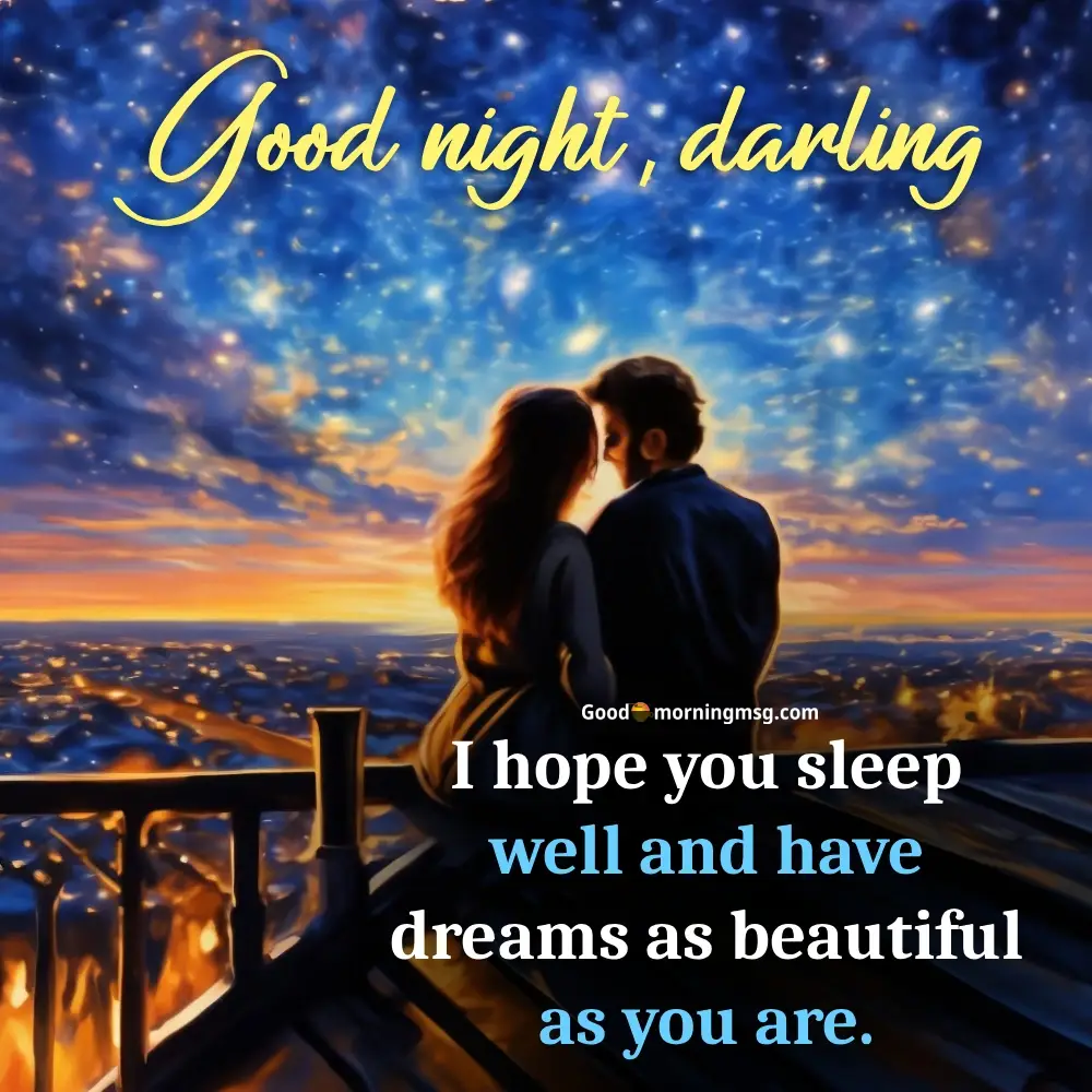 Good Night Greetings To My Love