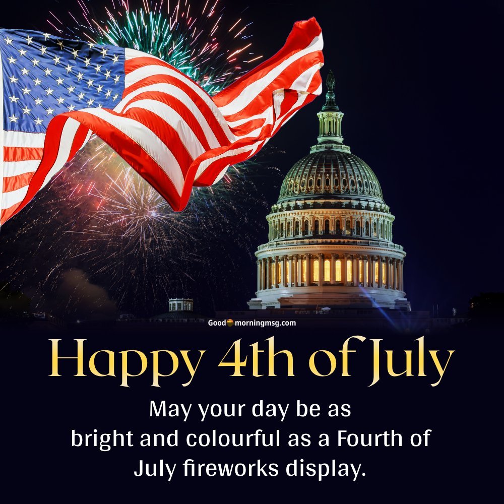 Happy Independence Day Usa I Goodmorningmsg