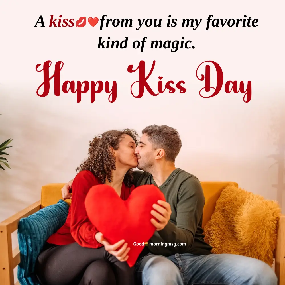 Happy Kiss Day Message
