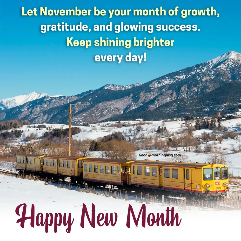 Happy New Month November Quotes
