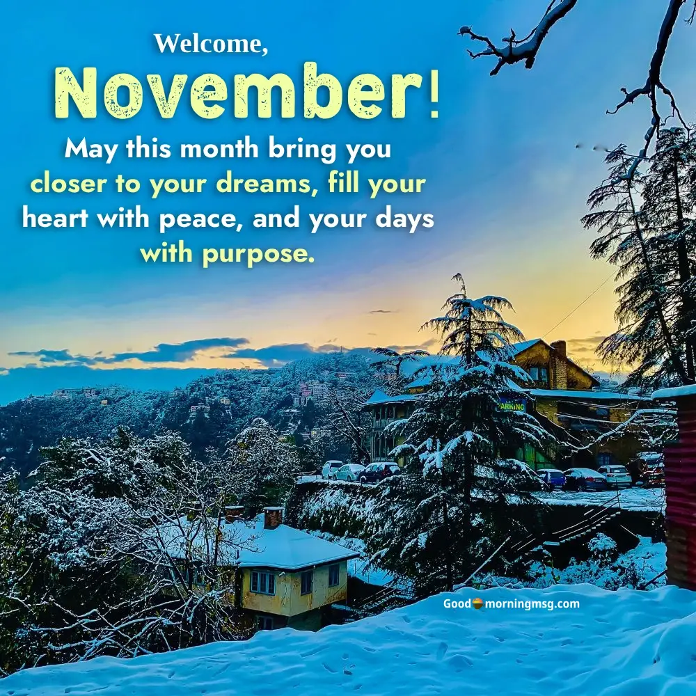 Happy New Month November