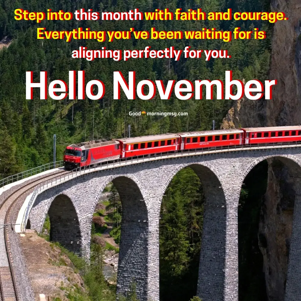 Happy New Month Of November