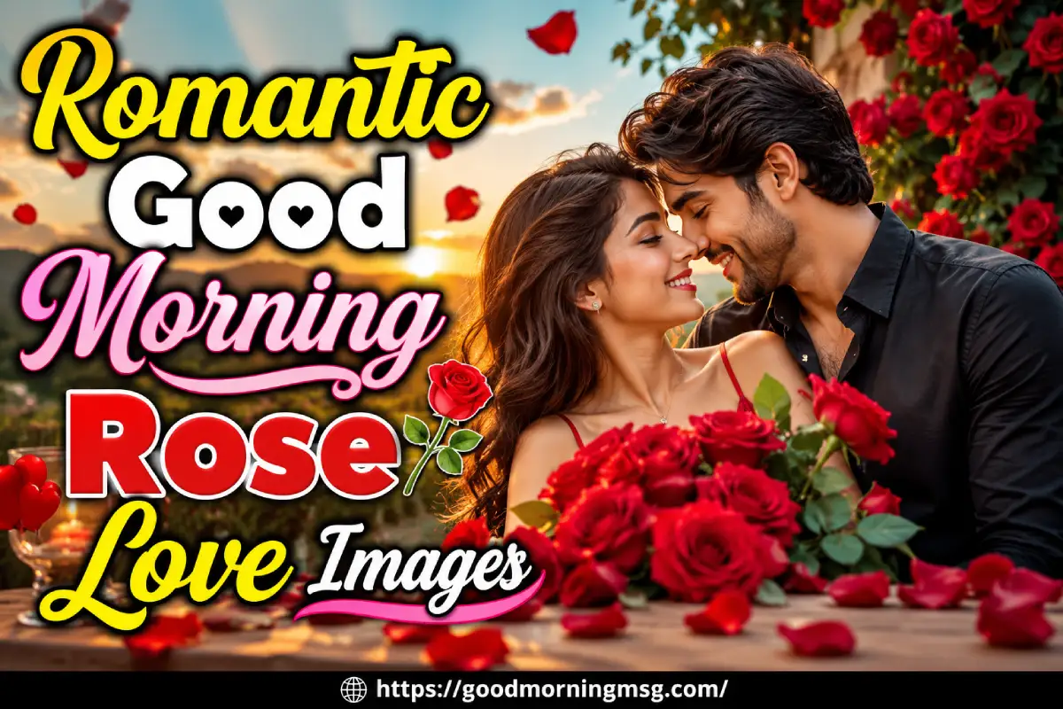 Romantic Good Morning Rose Love Images And Quotes For Sweetheart