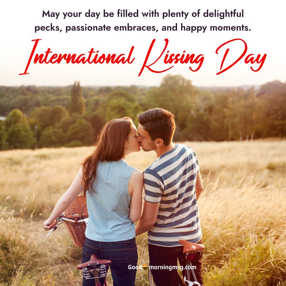 Romantic Love Kiss Day Images I Goodmorningmsg