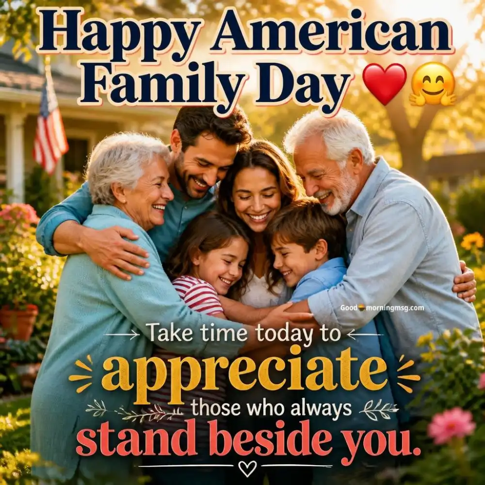 Beautiful American Family