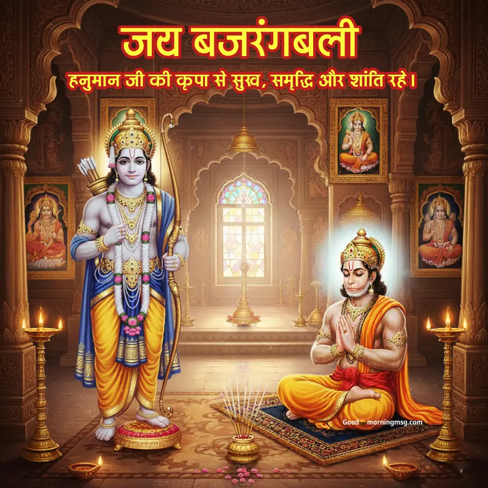 Good Morning Happy Tuesday Hanuman Ji