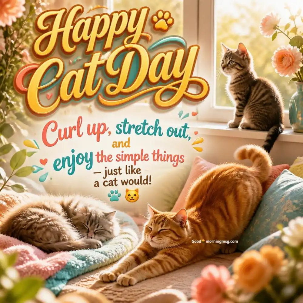 Happy International Cat Day