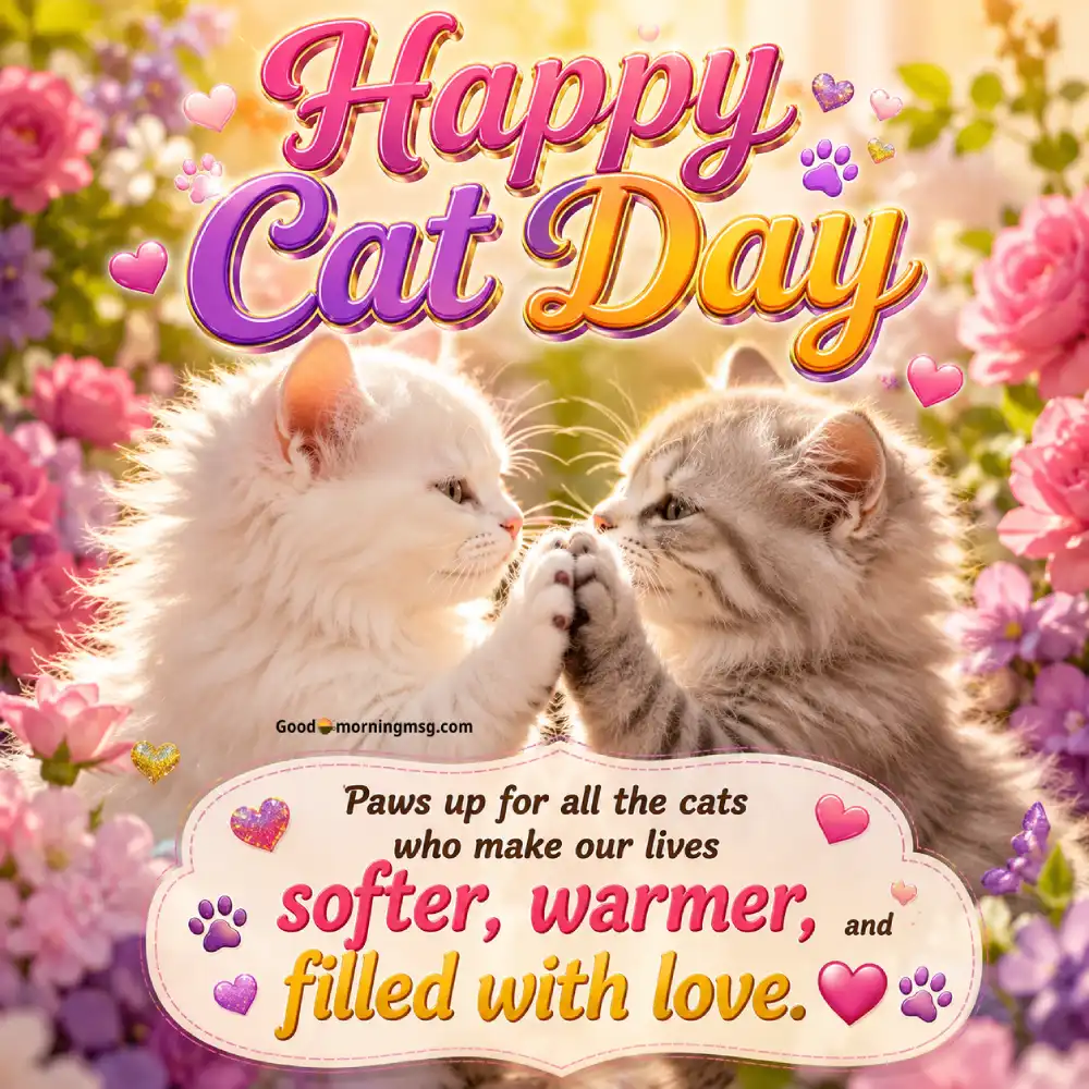 Happy International Cat Day 2026