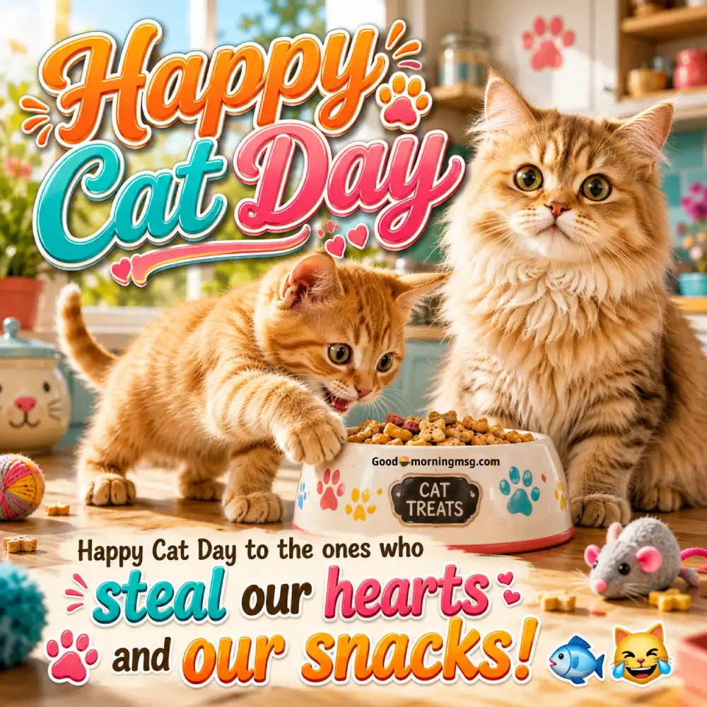 Happy International Cat Day Quotes