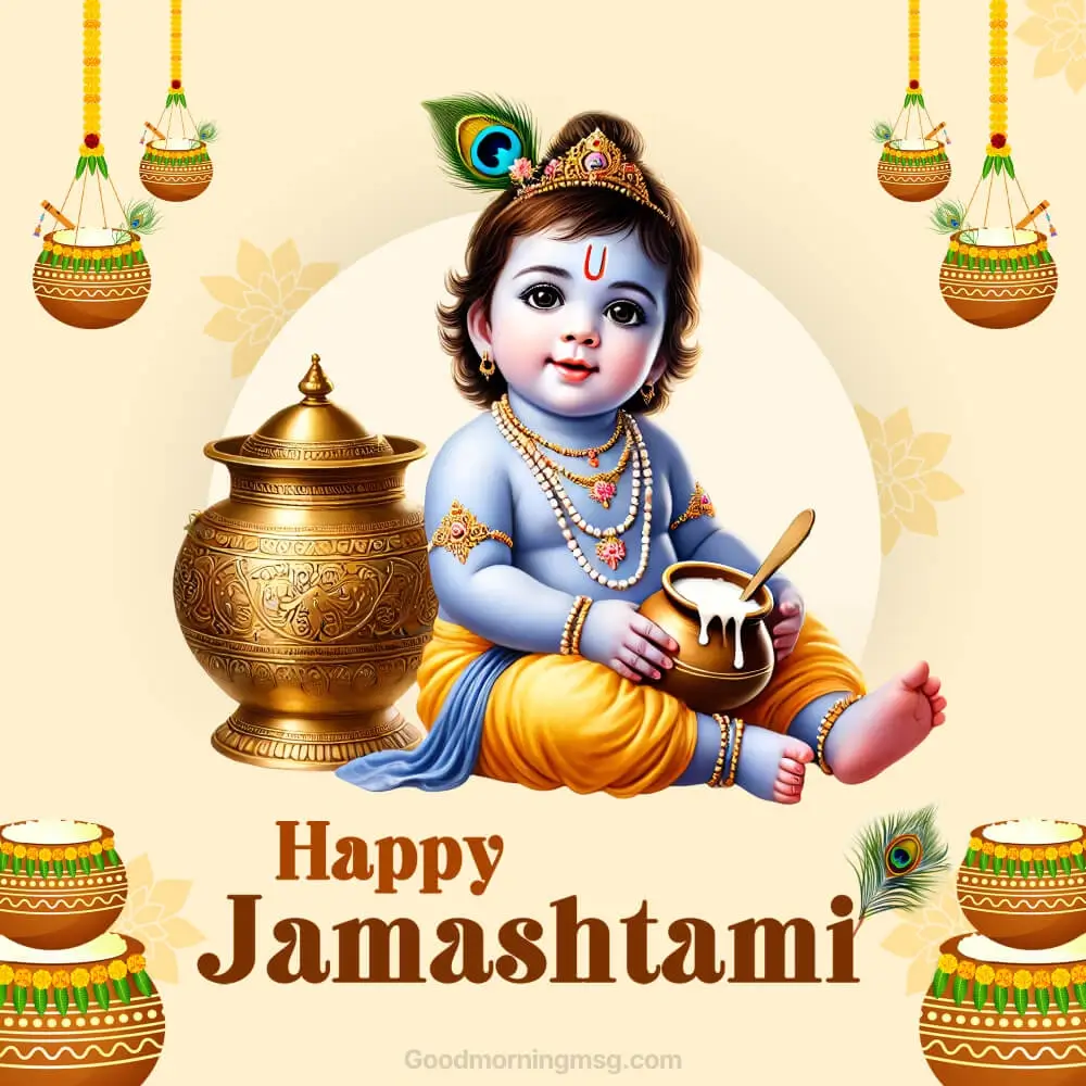 Happy Janmashtami Text