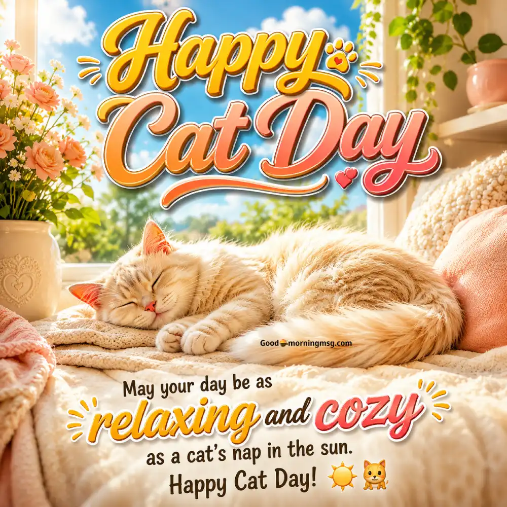 Happy National Cat Day 2026
