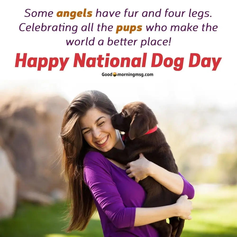 Happy National Dog Day Quotes