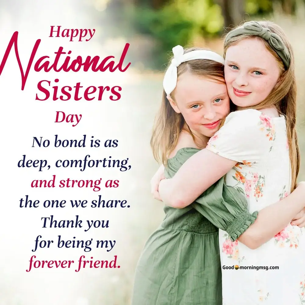 Happy National Sisters Day