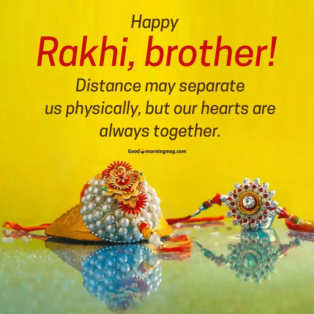 Happy Raksha Bandhan Bhai