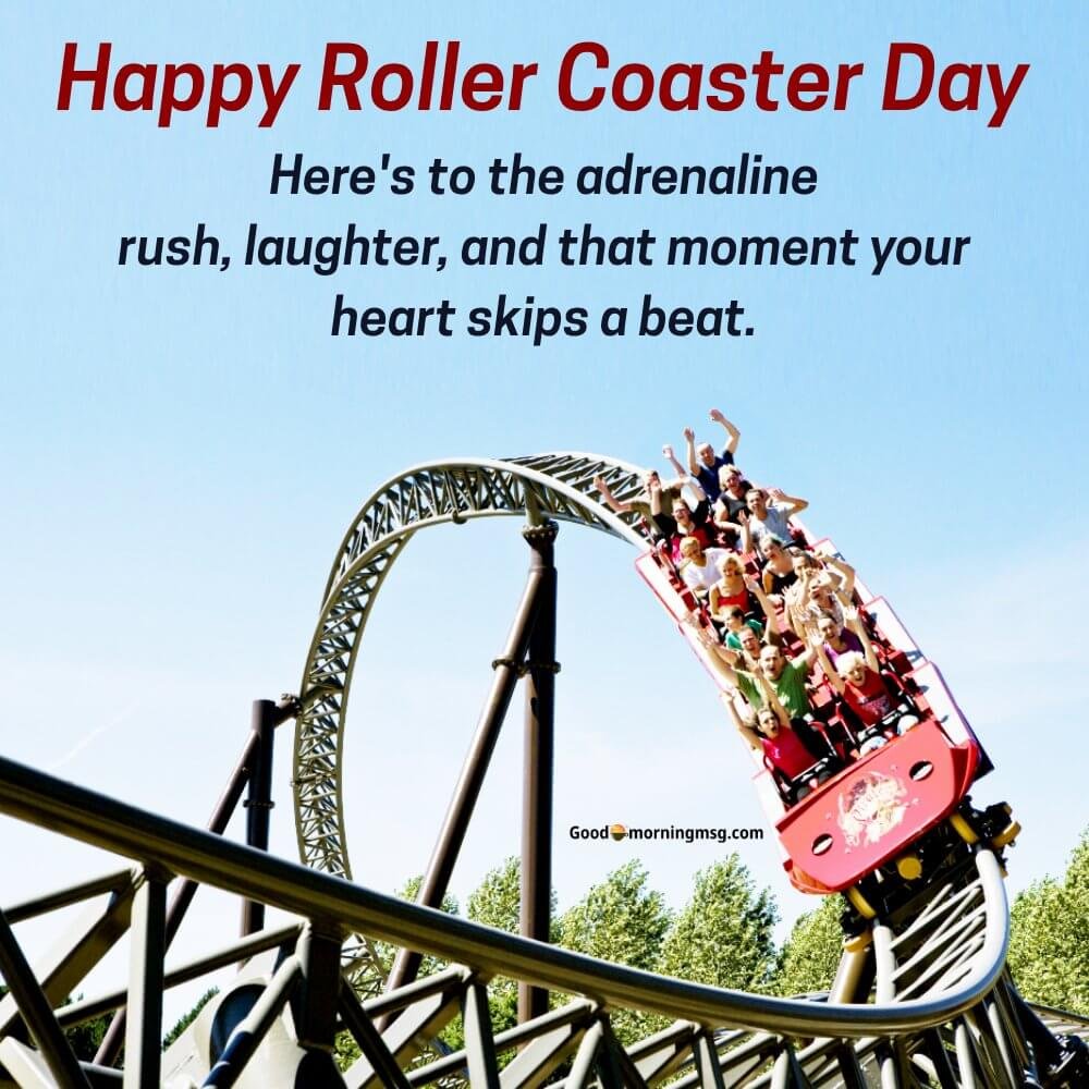 Happy Roller Coaster Day Images