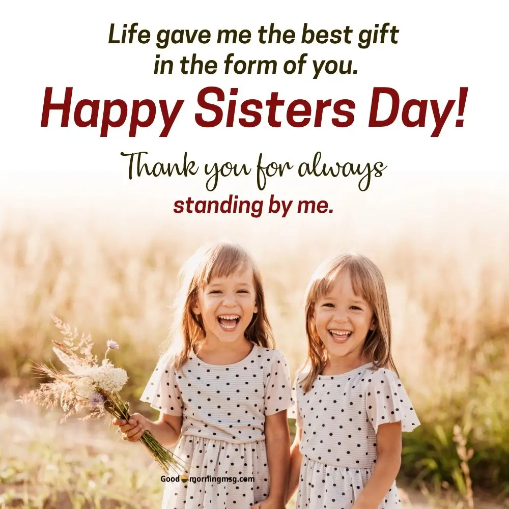 Happy Sister Day Wishes