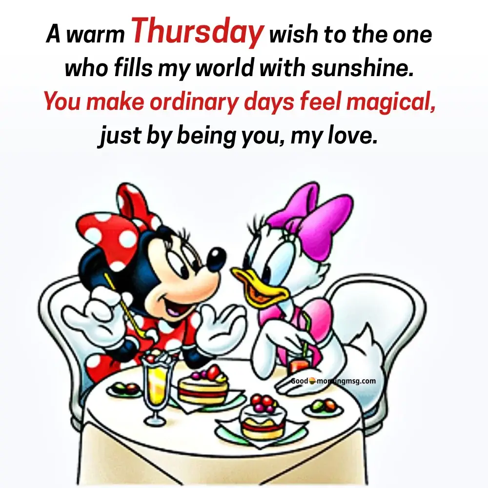 Happy Thursday Floral Message