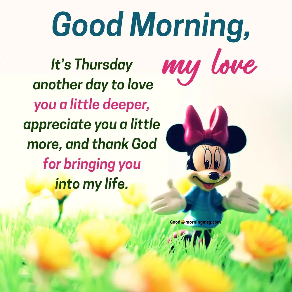 Happy Thursday Flower Image Quote