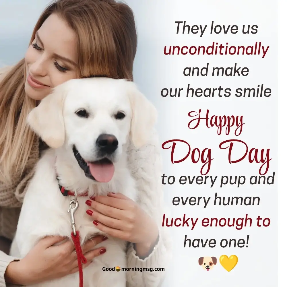 International Dog Day Love