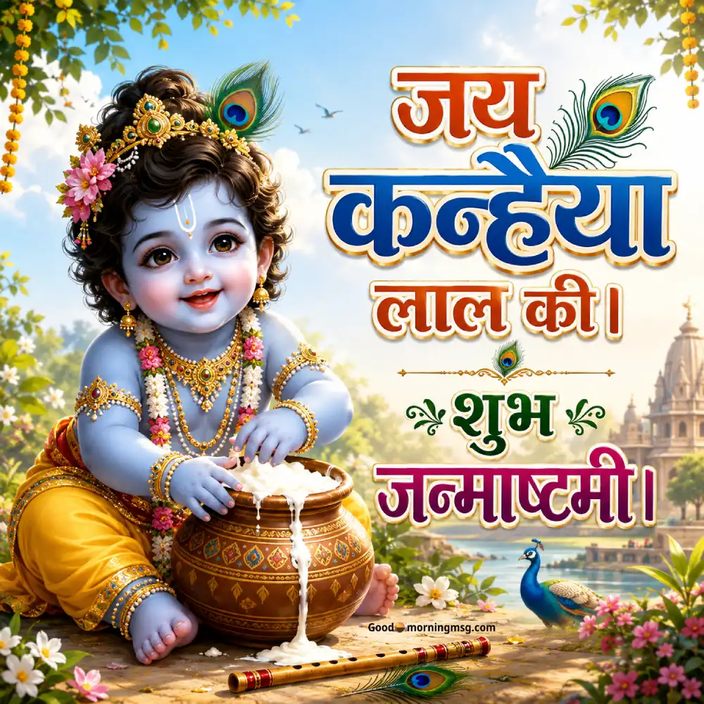 Krishna Janmashtami Images For Whatsapp