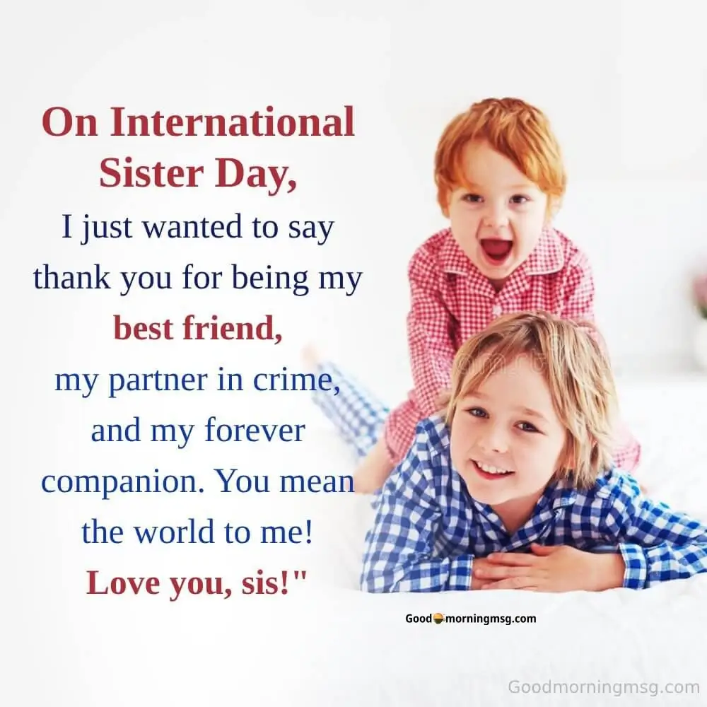 Sister Day Wishes Status