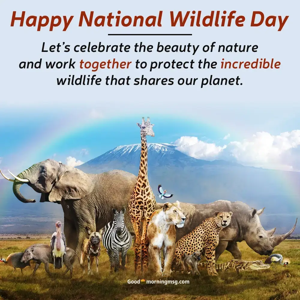 National Wildlife Day 2025