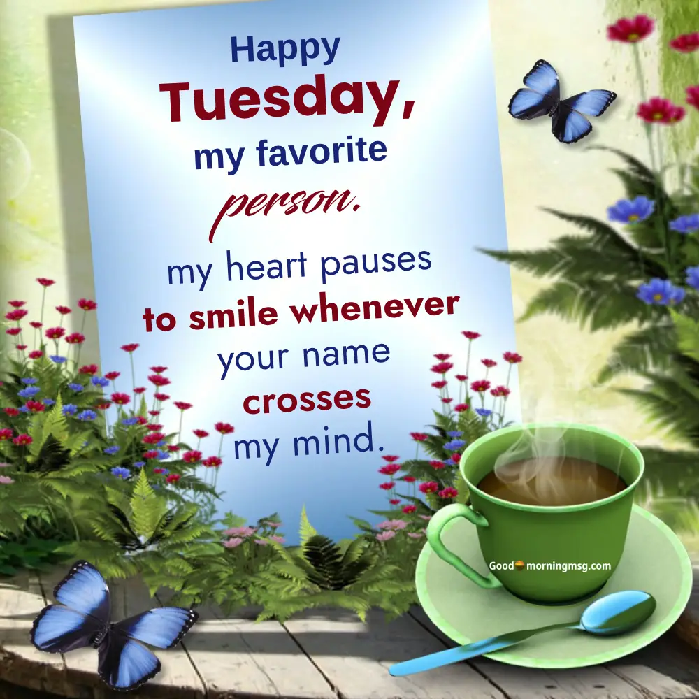 Positive Good Morning Tuesday Blessings