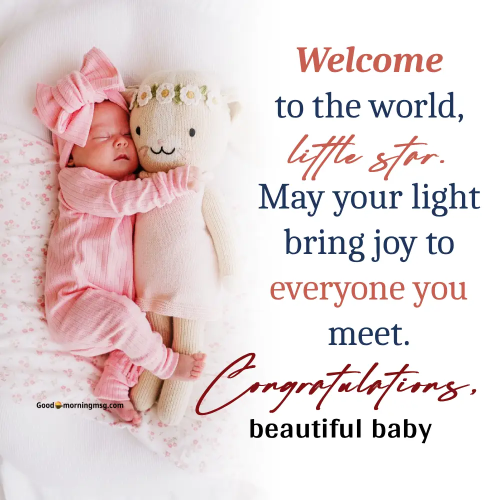 Blessed With Baby Girl Wishes