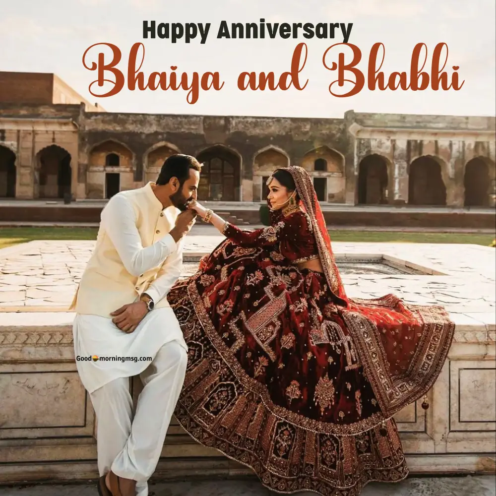Brother Bhaiya Bhabhi Anniversary Wishes Images