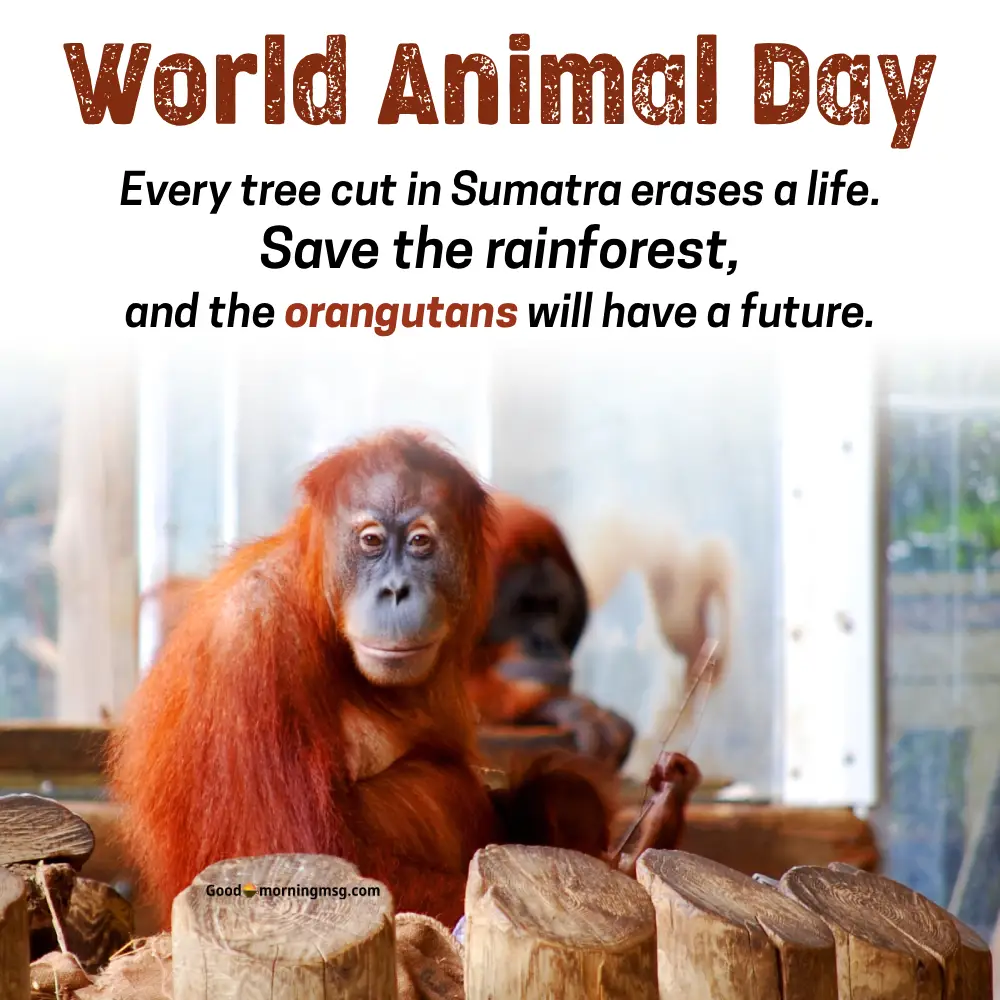 Creative Poster World Animal Day