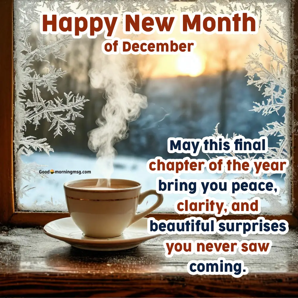 December Month Wishes