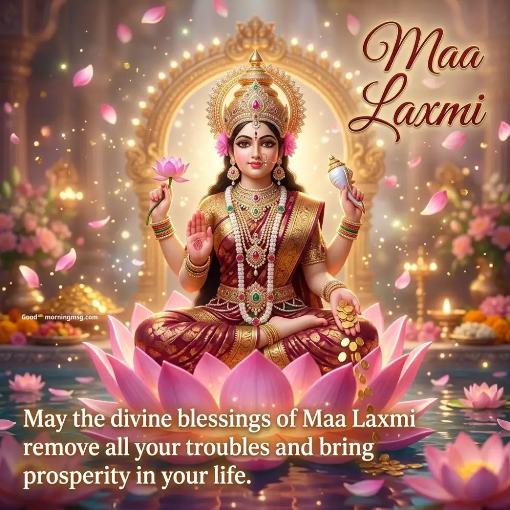 Good Morning Image Laxmi Mata