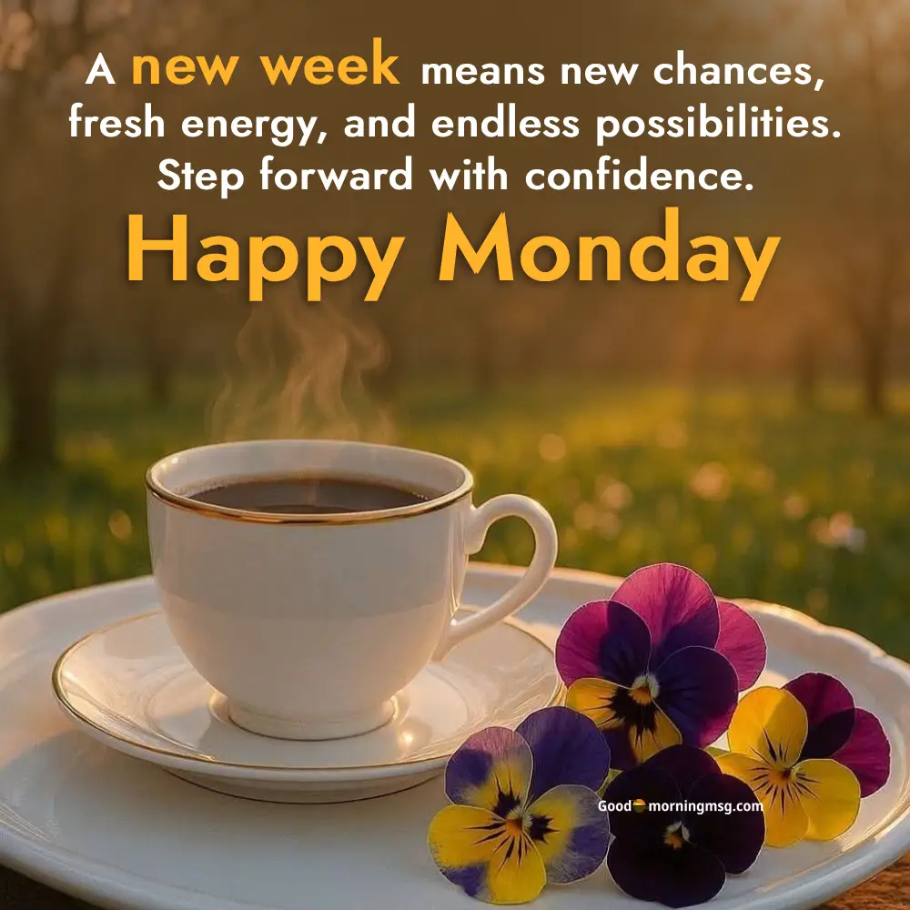 Good Morning My Love Happy Monday