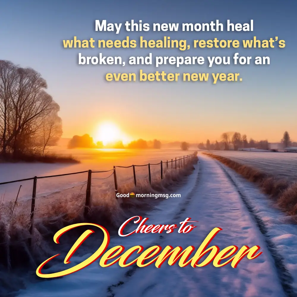Happy December New Month