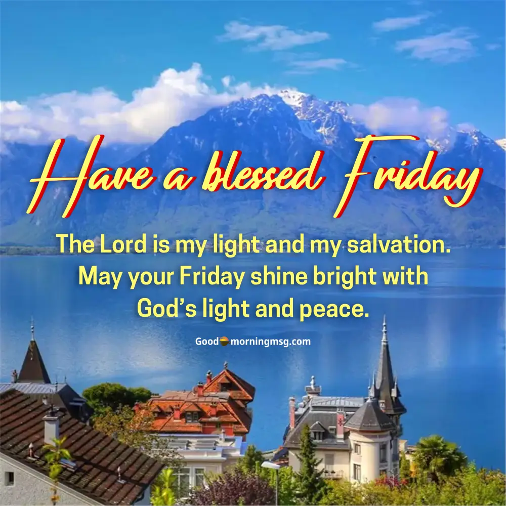 Happy Friday Bible Verses