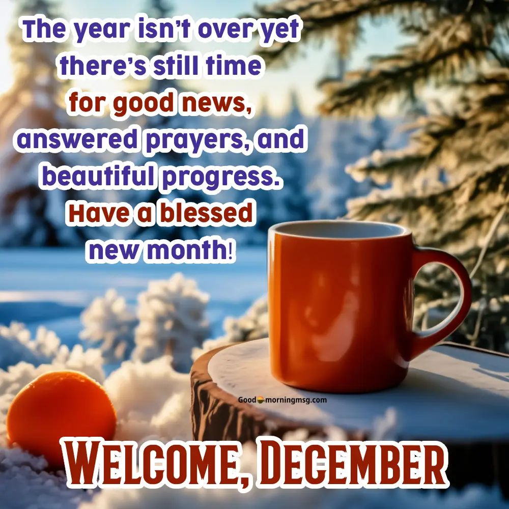 Happy New Month December Images