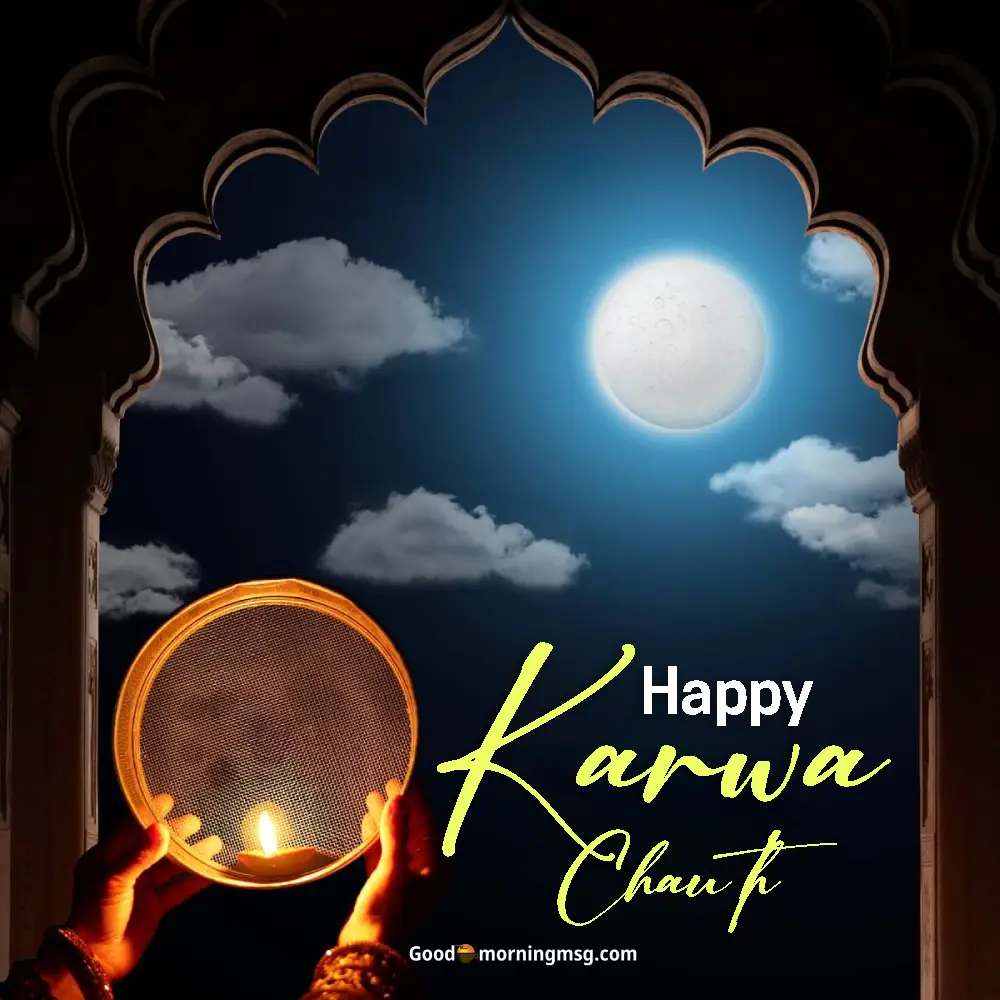 Husband Wife Karwa Chauth Images