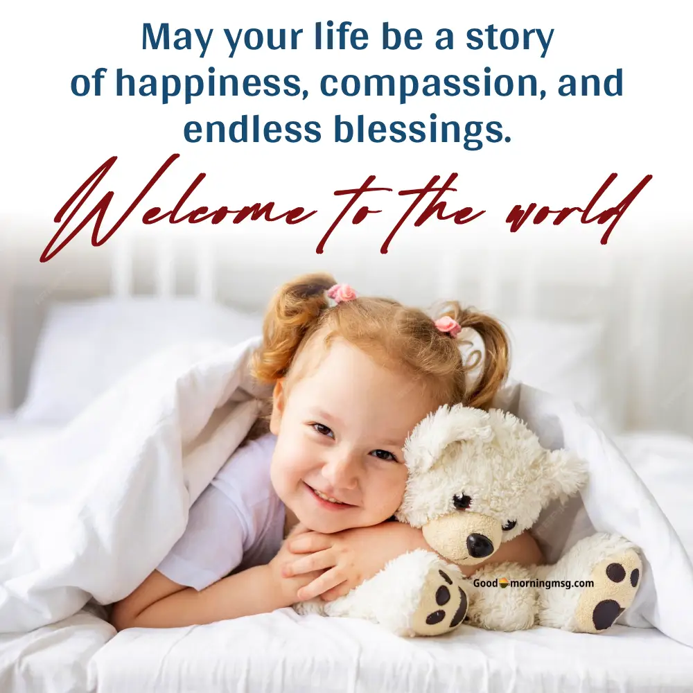 Just Born Newborn Baby Girl Quotes