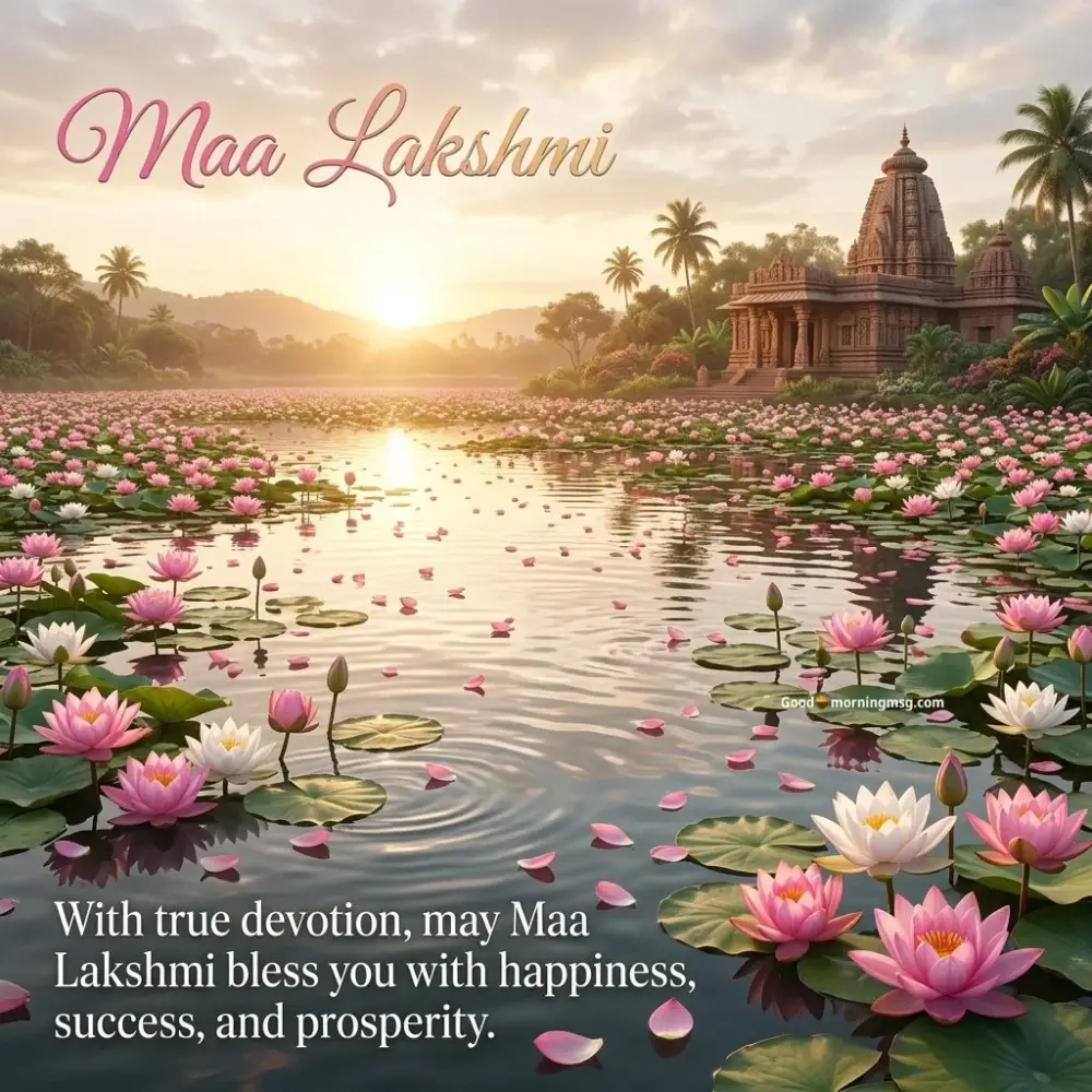 Maa Laxmi Good Morning Images