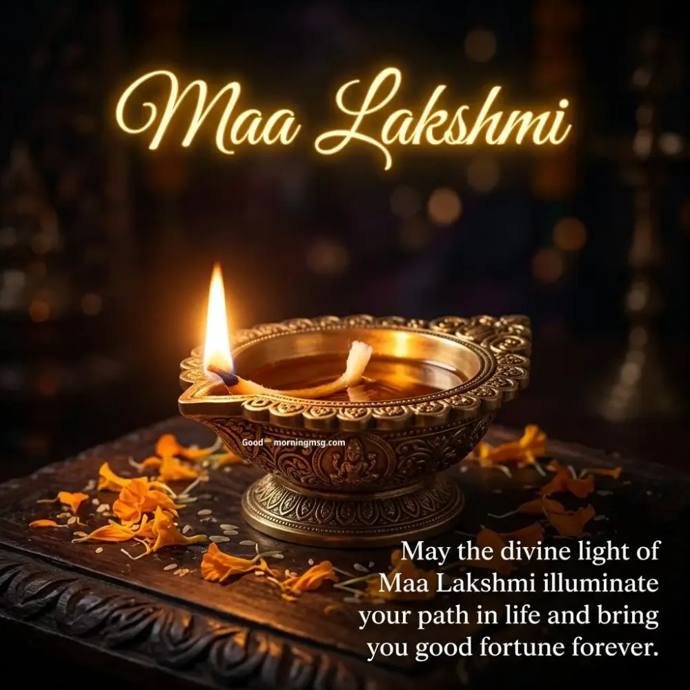 Maa Laxmi Good Morning Wishes