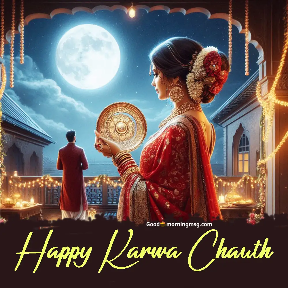 Romantic Happy Karwa Chauth In Hindi And English